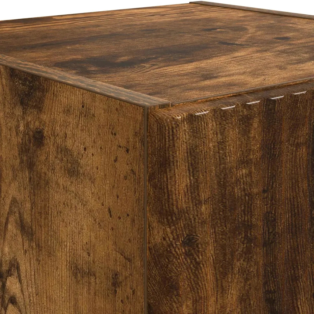 Mobile TV da parete Rovere fumé 30 x 31 x 60 cm