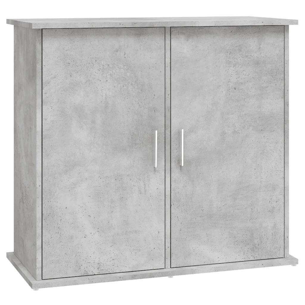 Supporto per acquario in cemento grigio 81x36x73 cm 833627