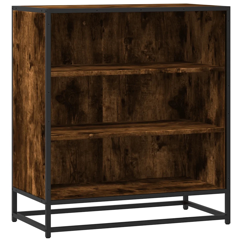 Credenza Rovere Fumo 68x35x76 cm in Truciolato 848976