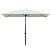 Ombrellone da Giardino 2x3 m Palo Ø38 mm in Alluminio e Poliestere Beige
