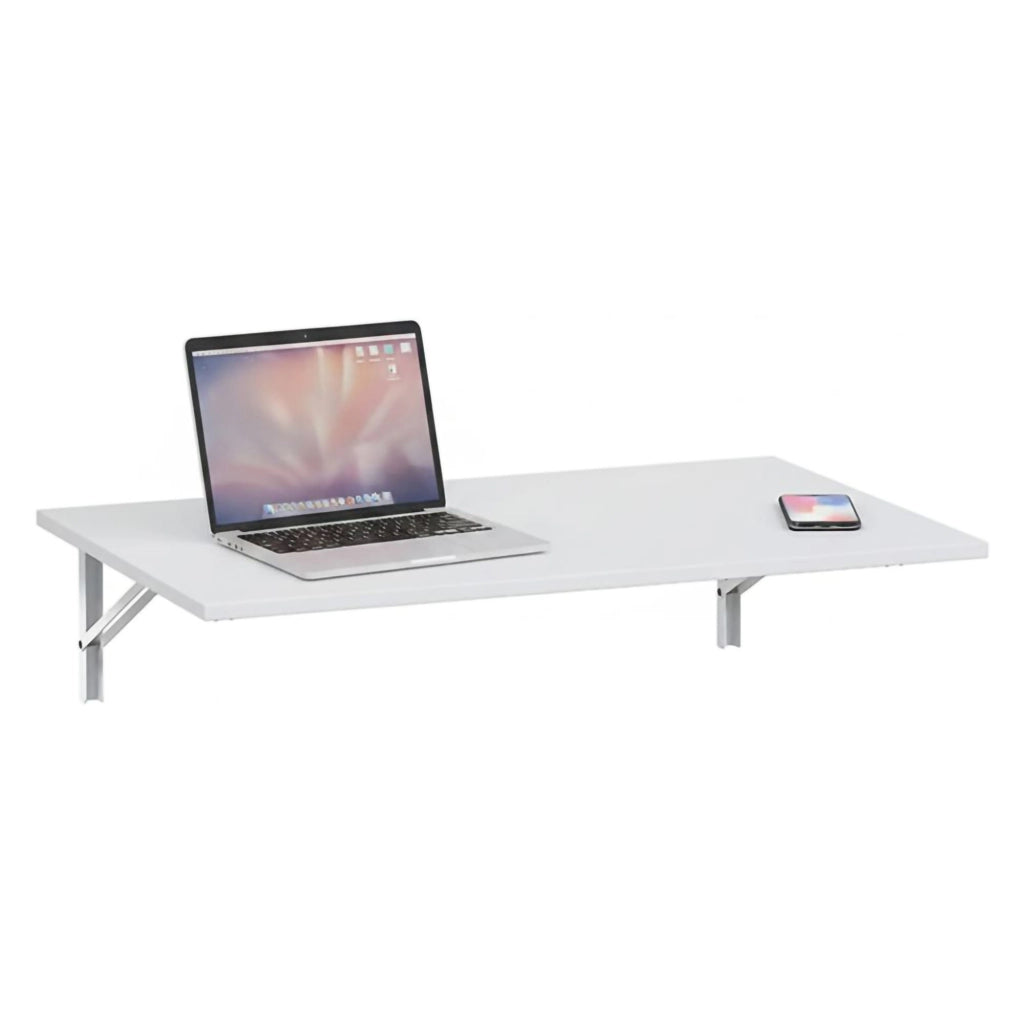 Grandate, Tavolo Pieghevole un Posto, 78x50x21h cm Bianco