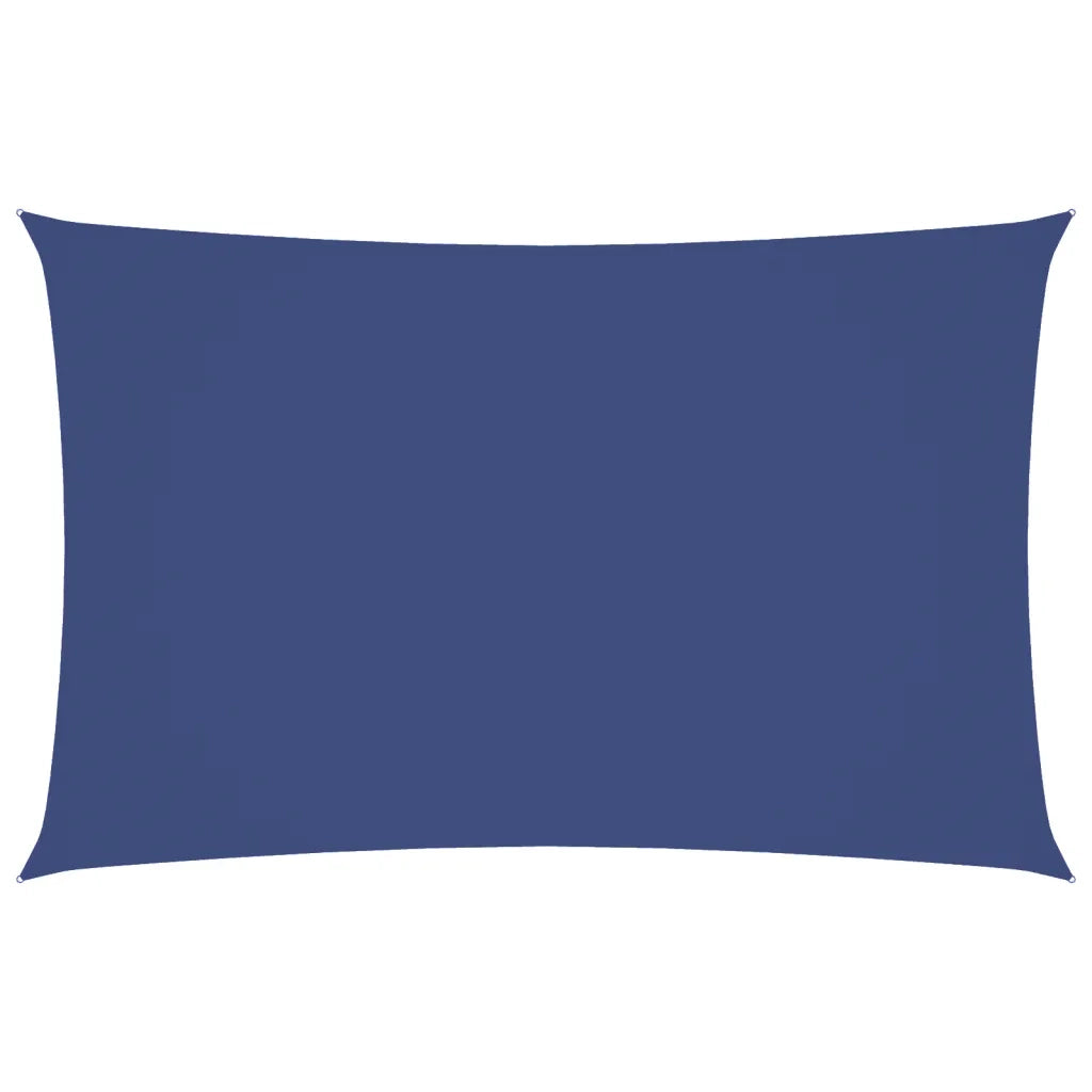 Parasole a Vela Oxford Rettangolare 4x7 m Blu