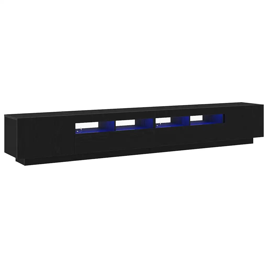 Set mobile TV 3 pcs Nero 260 x 35 x 40 cm Legno multistrato 3333064