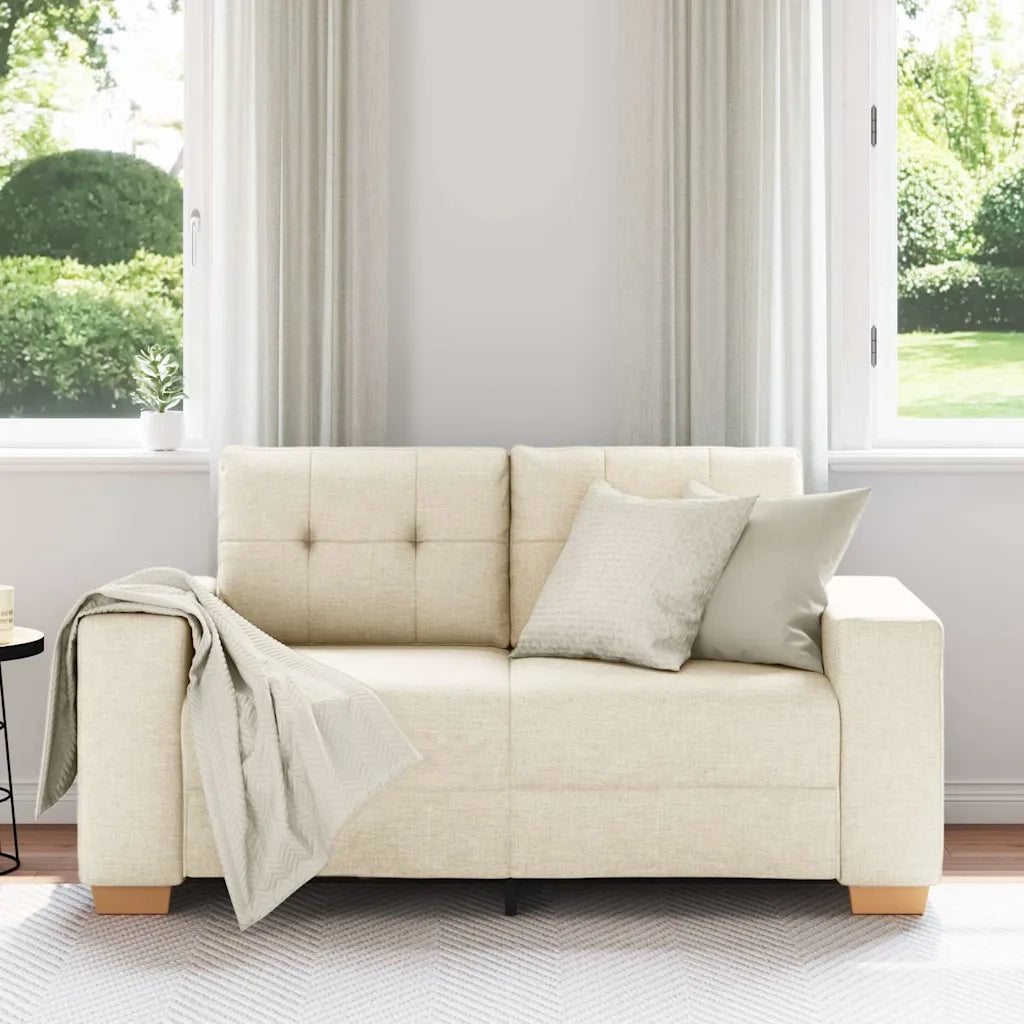 Divano Divanetto in Lino 160x77x82 cm 4105077