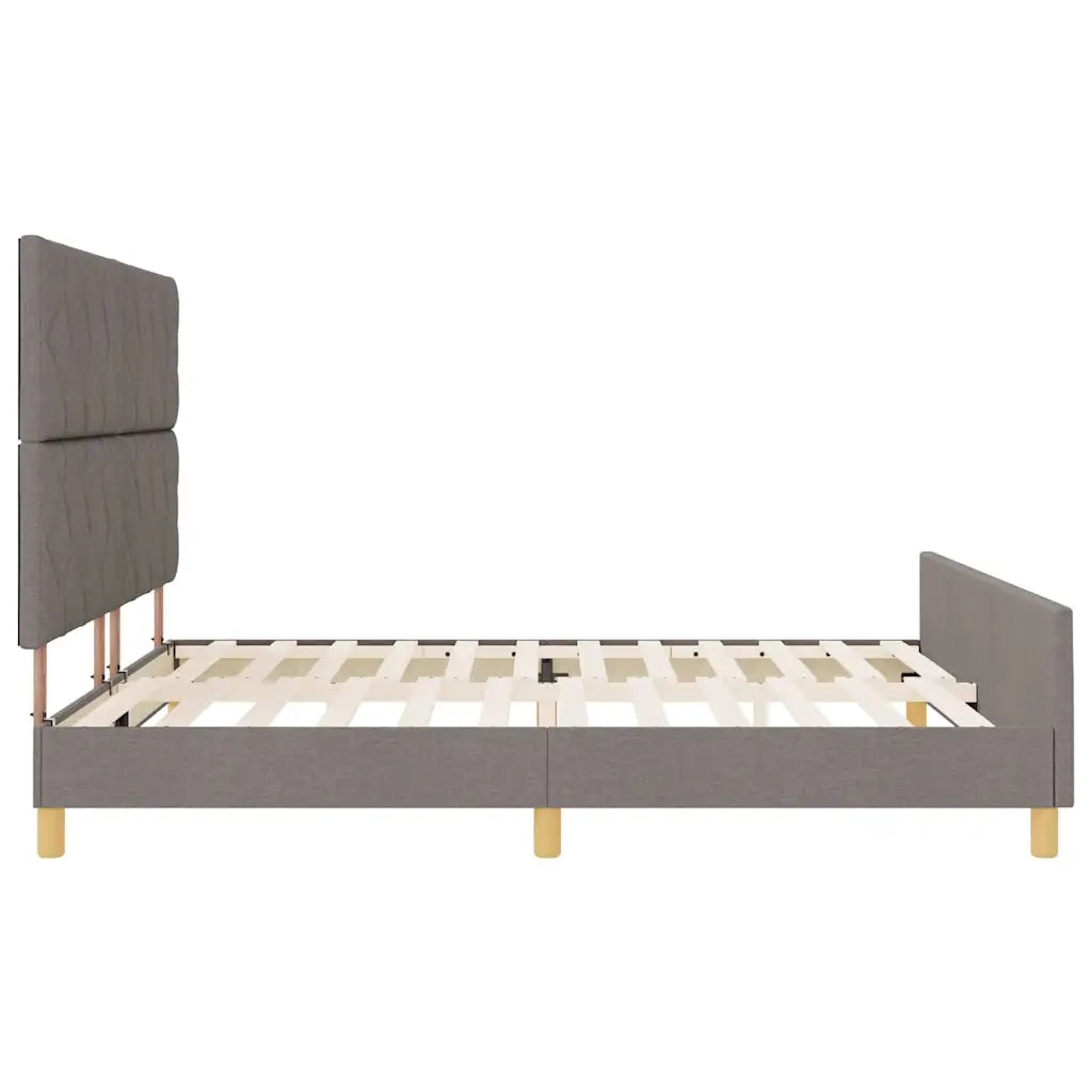 Struttura del letto con testiera Talpa 180 x 200 cm Tessuto 3344827