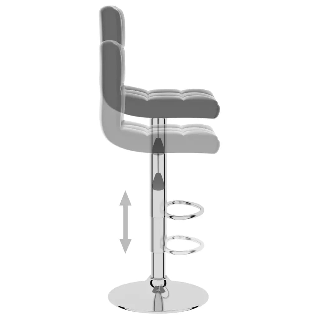 Sgabello da Bar Grigio in Similpelle cod mxl 58728