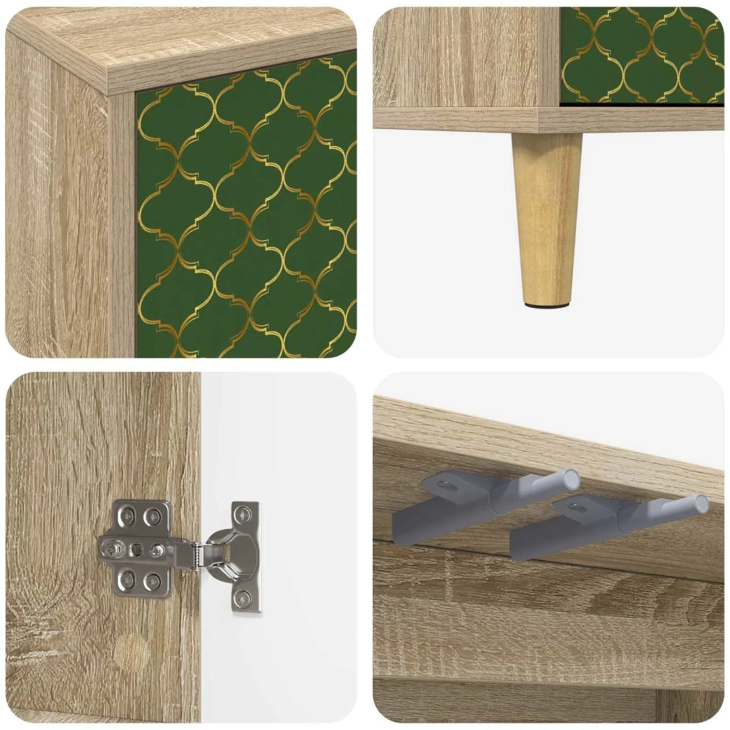 Mobile TV GELEEN 69 x 33 x 50 cm Sonoma Legno ingegnerizzato 8006991