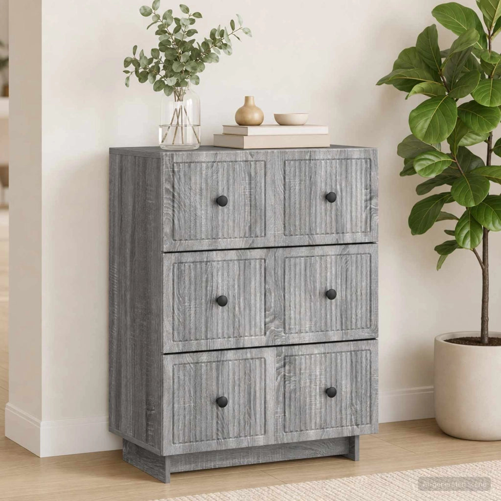 Mobile con Cassetti 66 x 34,5 x 90 cm Legno ingegnerizzato 893921