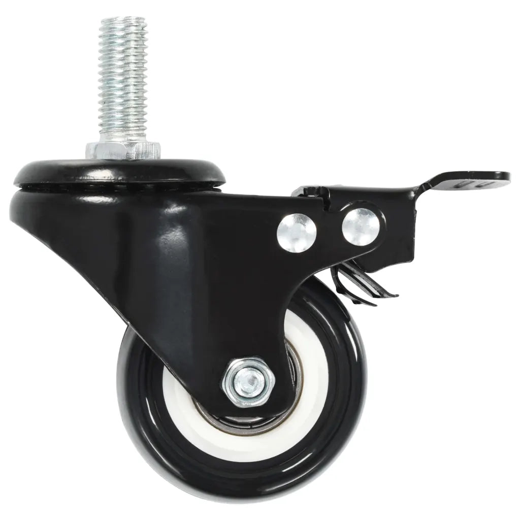 Ruote Girevoli con Freni 12 pz 50 mm cod mxl 73086