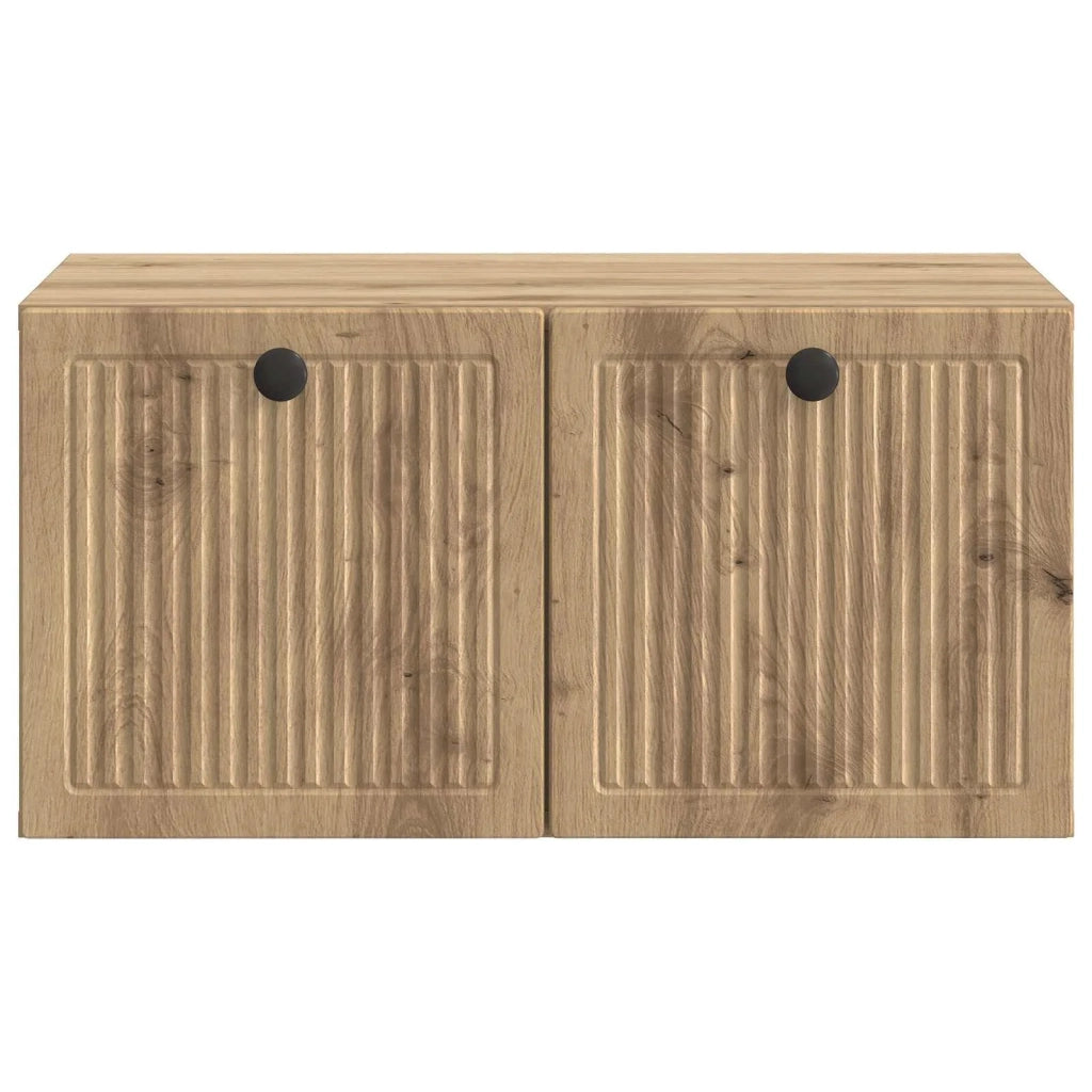 Mobile Porta TV da Muro Rovere Artigianale 59,5 x 41 x 30 cm 898004