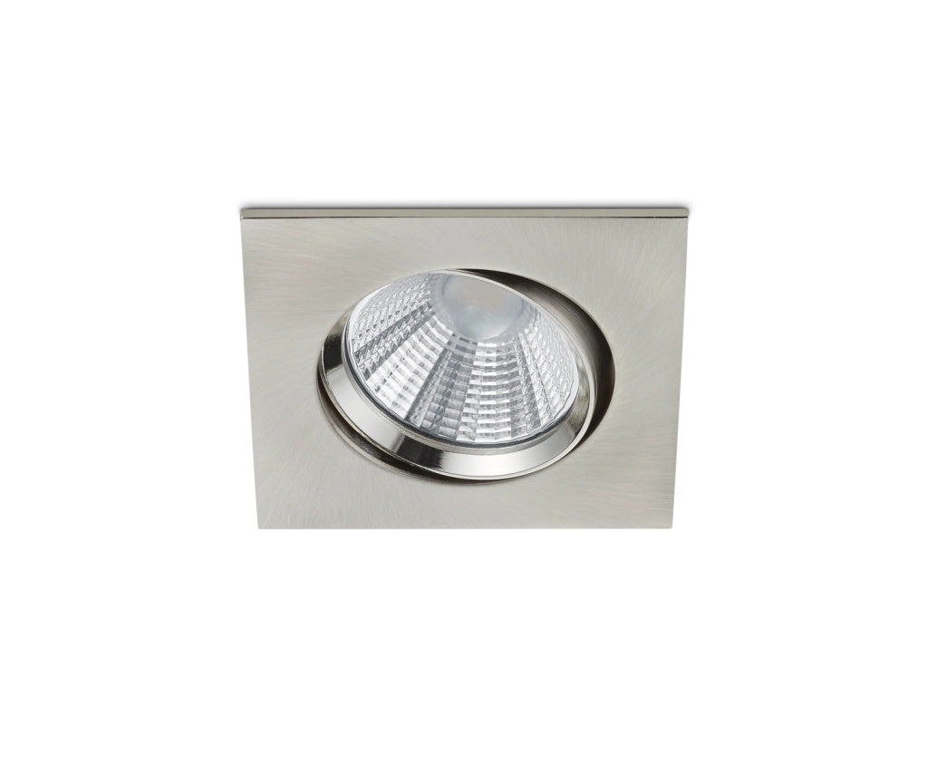Illuminazione da Incasso da Interno a LED in Metallo Nickel Opaco