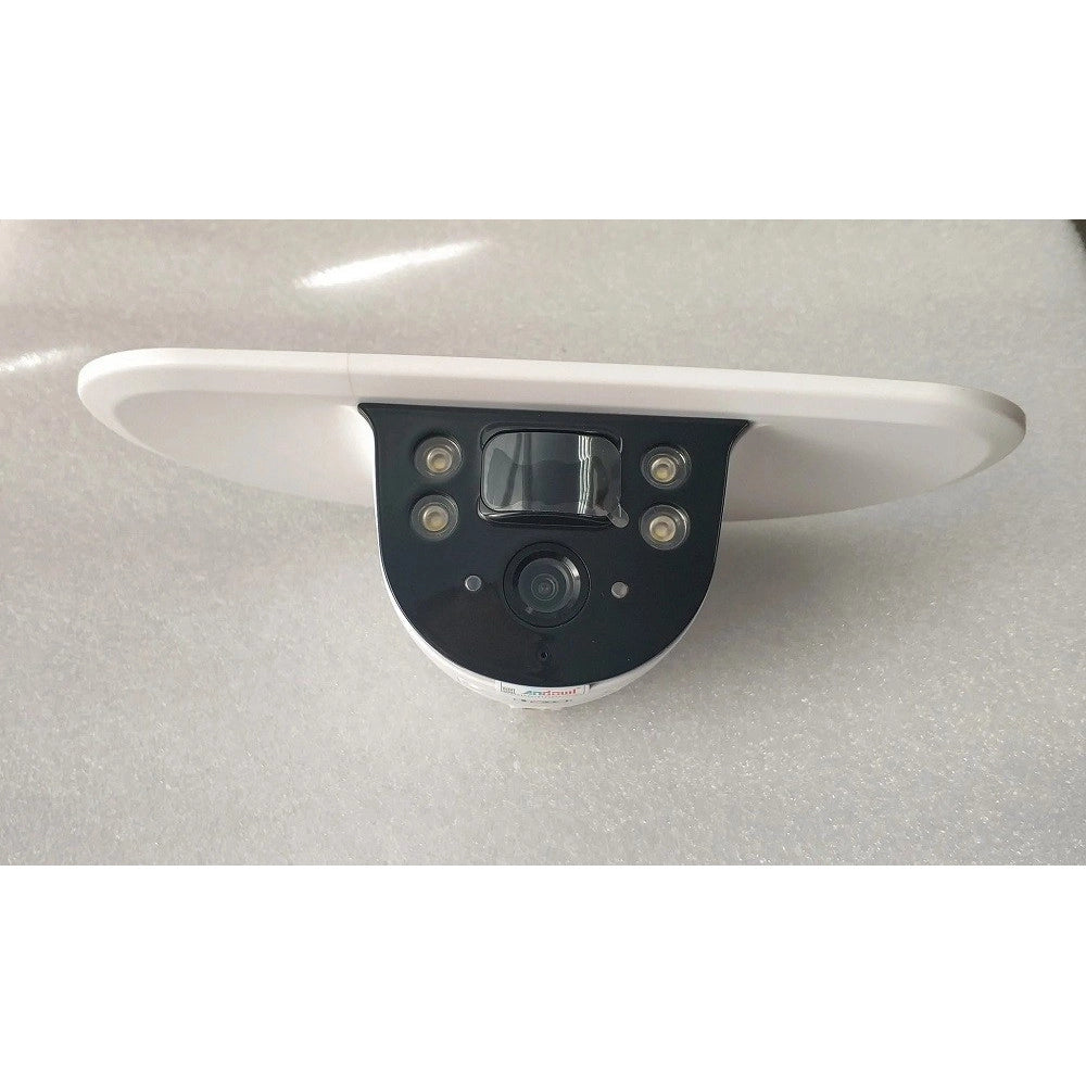 Trade Shop - Telecamera Di Sorveglianza Ip Wireless Per Esterni Ad Energia Solare Wifi Q-s705 -