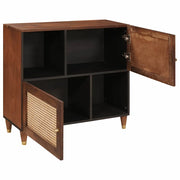 Credenza | Madia | Buffet da pranzo | Armadio da pranzo Marrone 80 x 33,5 x 75 cm Legno di mango massello