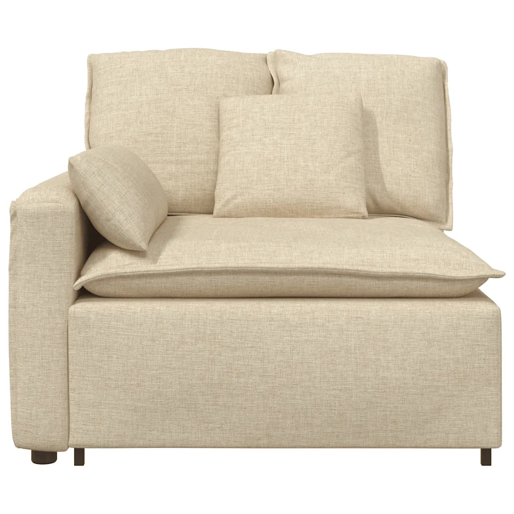Modulo Terminale Bracciolo Divano Modulare con Cuscini 100 cm CFW1567114