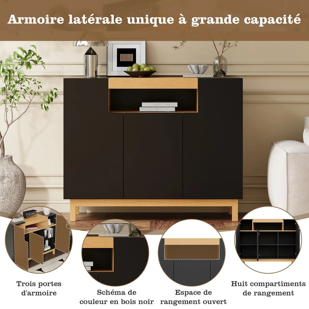 Credenza 3 Ante Multifunzionale ¨C MINIMAL ¨C Legno, Soggiorno e Sala da Pranzo