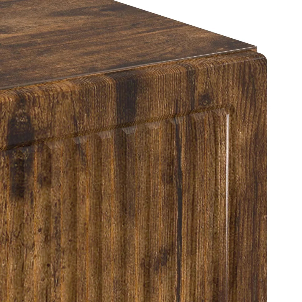 Mobiletto da Bagno EDE Rovere Fumo 59,5 x 31 x 80 cm 895960