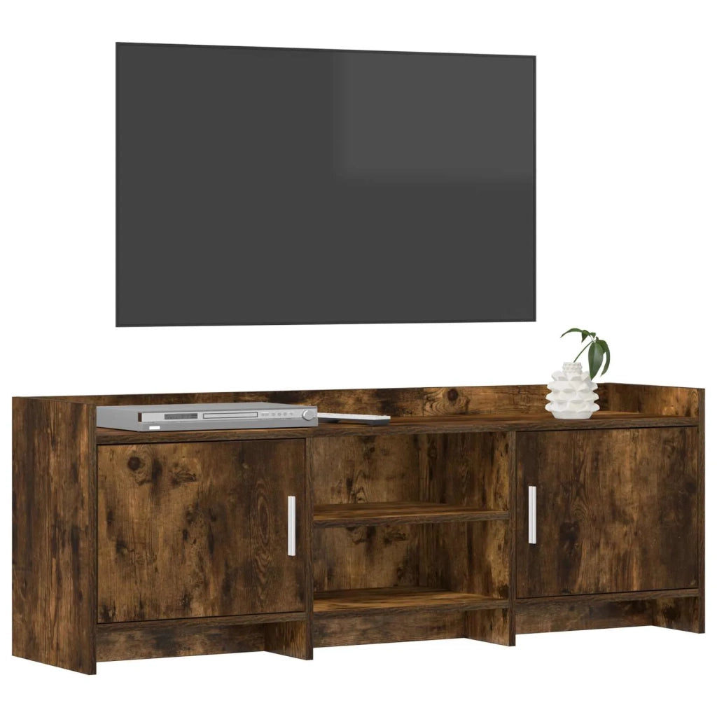 Mobile TV 130 x 33 x 47 cm Rovere Fumo Legno ingegnerizzato 8011175