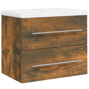 Mobile lavabo con lavabo integrato legno ingegnerizzato rovere affumicato 02_0006869