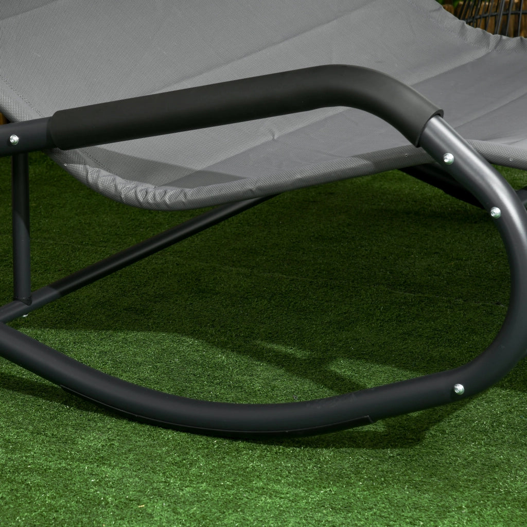 Poltrona chaise longue reclinabile con tetto solare ¨C Zephmum ¨C Nero 200x139x140 cm