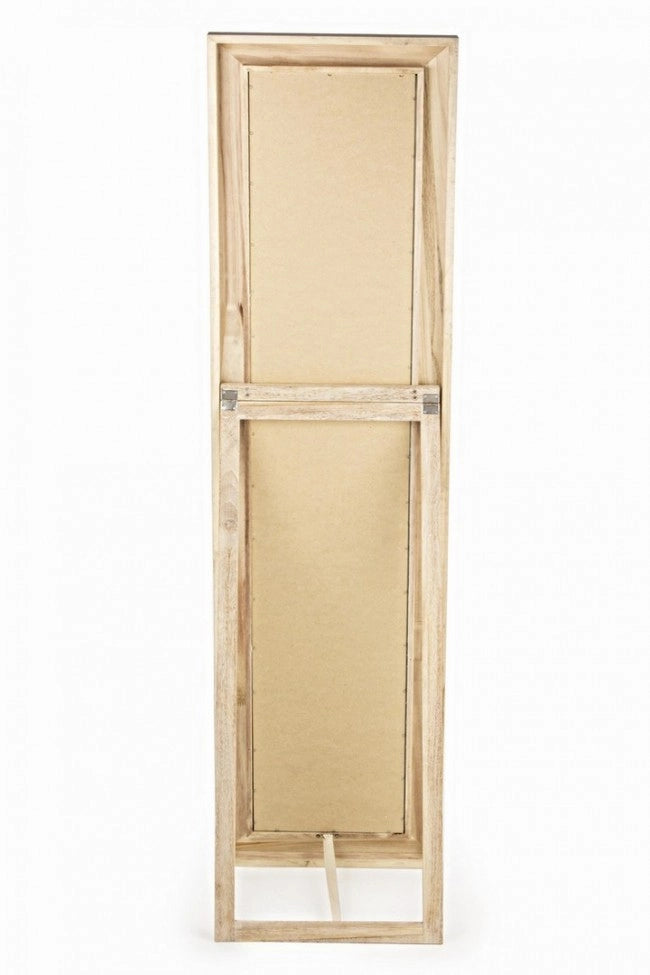 Specchio Rettangolare Legno Naturale Moderno da Interno - YOUNG