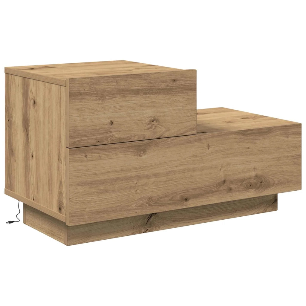 Armadio da Notte Rovere artigianale 70 x 36 x 40,5 cm 863064