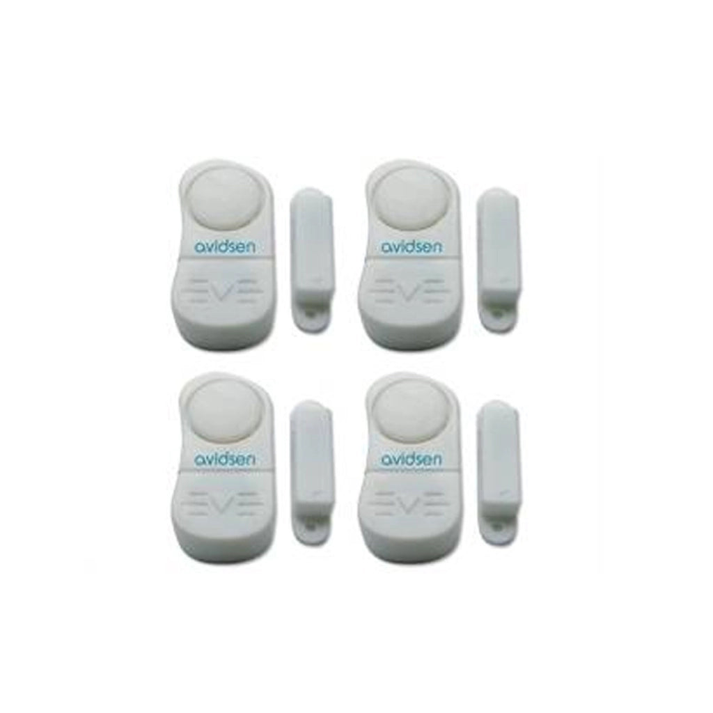Kit 4 miniallarmi a contatto magnetico