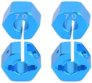 Adattatore per 12 mm - Adatto per RC Auto - Motore a vite a 6 facce - Incluso con chiodi/ viti - Adatto per 1/10 crawler - Resistenze agli urti