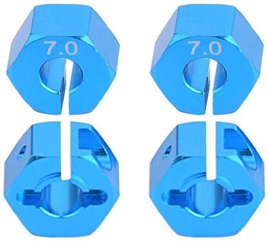 Adattatore per 12 mm - Adatto per RC Auto - Motore a vite a 6 facce - Incluso con chiodi/ viti - Adatto per 1/10 crawler - Resistenze agli urti
