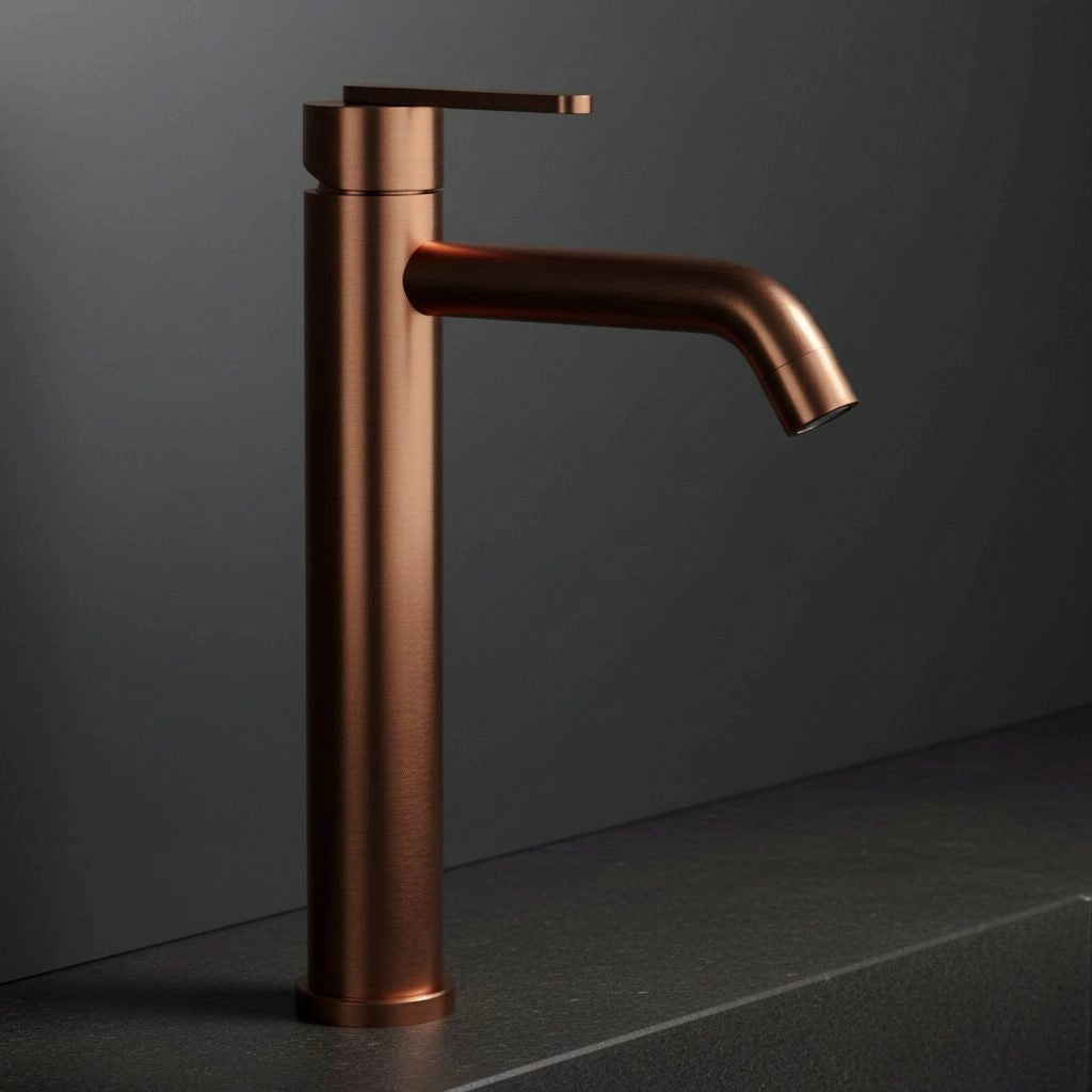 Rubinetto Da Bagno Rea Ontario Brush Copper