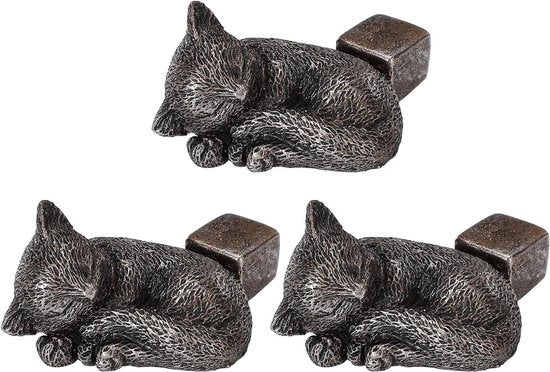 Sostegni decorativi per piante - Piattini per vasi di fiori - Piattoni animaleschi in cera - Coniglio Tartaruga - Elevatore per piante - Ventilazione - Gatto