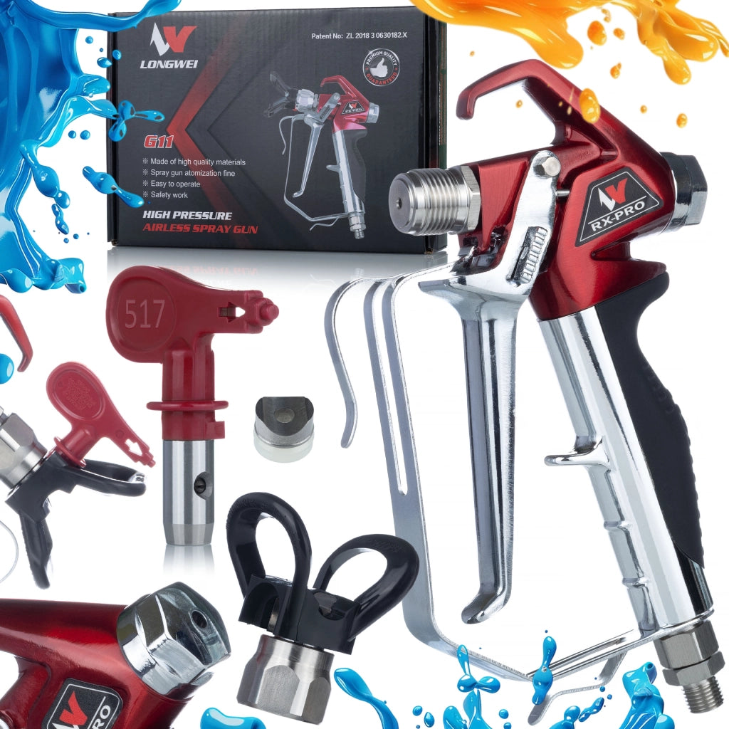 Pistola a Spruzzo RX-PRO con Ugello 517 – Alta Qualità e Precisione | Pressione Max 248 bar