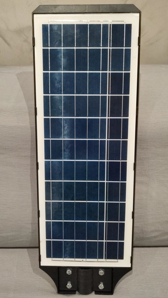 LAMPIONE LED 200W con PANNELLO SOLARE SENSORE CREPUSCOLARE PIR ip66 - ZENCOCCO