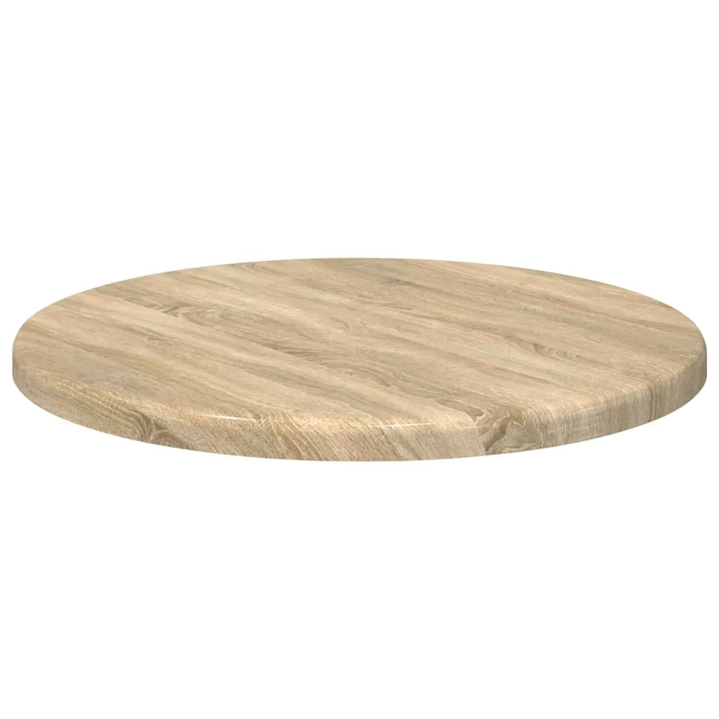 Piano del tavolo rovere sonoma Ø 30 x 1,5 cm Legno multistrato 880373