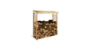 Capannone per legna 1.96 m3 - 1.8x0.64 m - H.1.8 m - Trattata - DREW1 - ALTANKA
