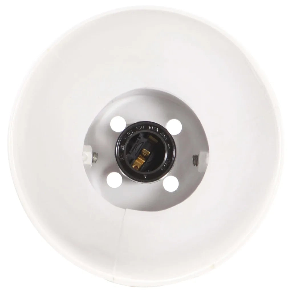 Lampada da Parete in Stile Industriale Bianca 65x25 cm E27 320517