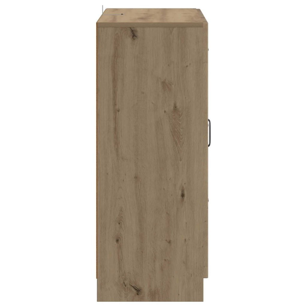 Credenza con cassetto Rovere Artigianale 66 x 34,5 x 87 cm 895784