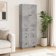 Set di armadi 2 pcs Grigio Cemento 66 x 34,5 x 90 cm 3416379