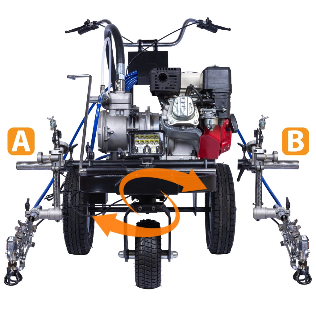 Traccialinee Stradale Zenthril Line Pro – Motore 6.5P, 22.8 MPa, 2.8 L/min | Precisione e Durata