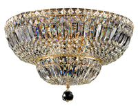 Lampadario Royal Classic in Metallo Basfor Oro Antique