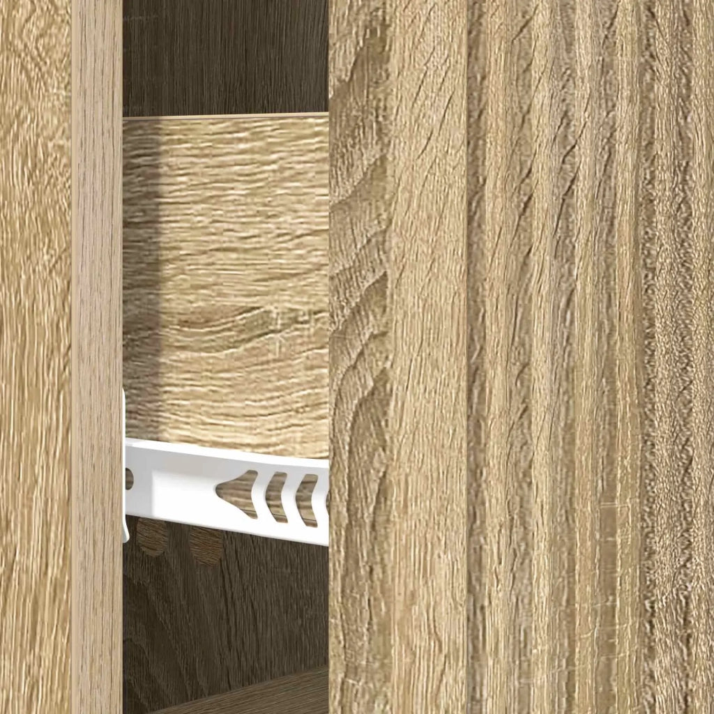 Mobile con Cassetti Rovere Sonoma 33 x 34,5 x 90 cm 893927