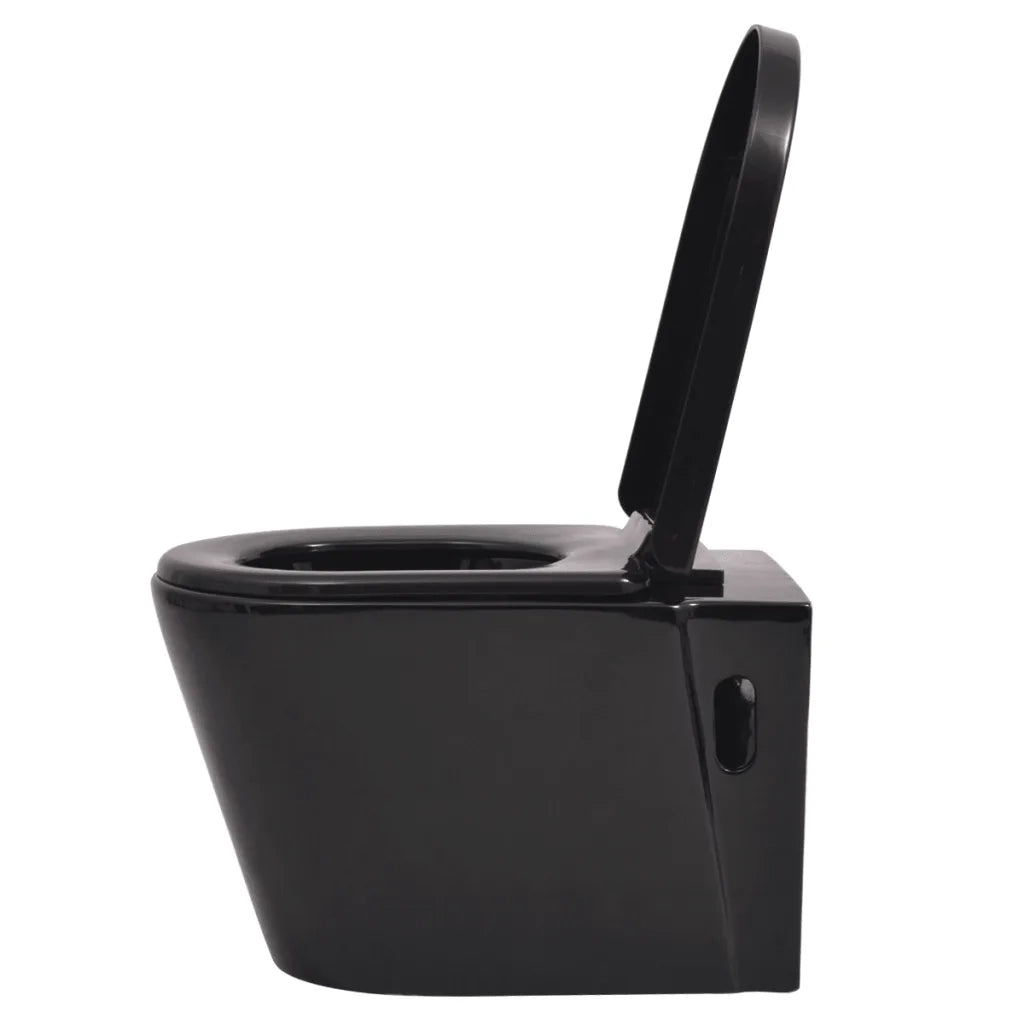 WC Sospeso in Ceramica Nera CFW9926216