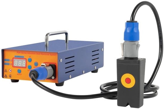 Kit di riparazione di debochi per auto - Debochi rimuovitore professionale - Kit di riparazione di debochi - Debochi rimuovitore per auto - Debochi riparatore - Debochi rimuovitore per auto - Macchina di riscaldamento - 1380W - Blu/Arancione