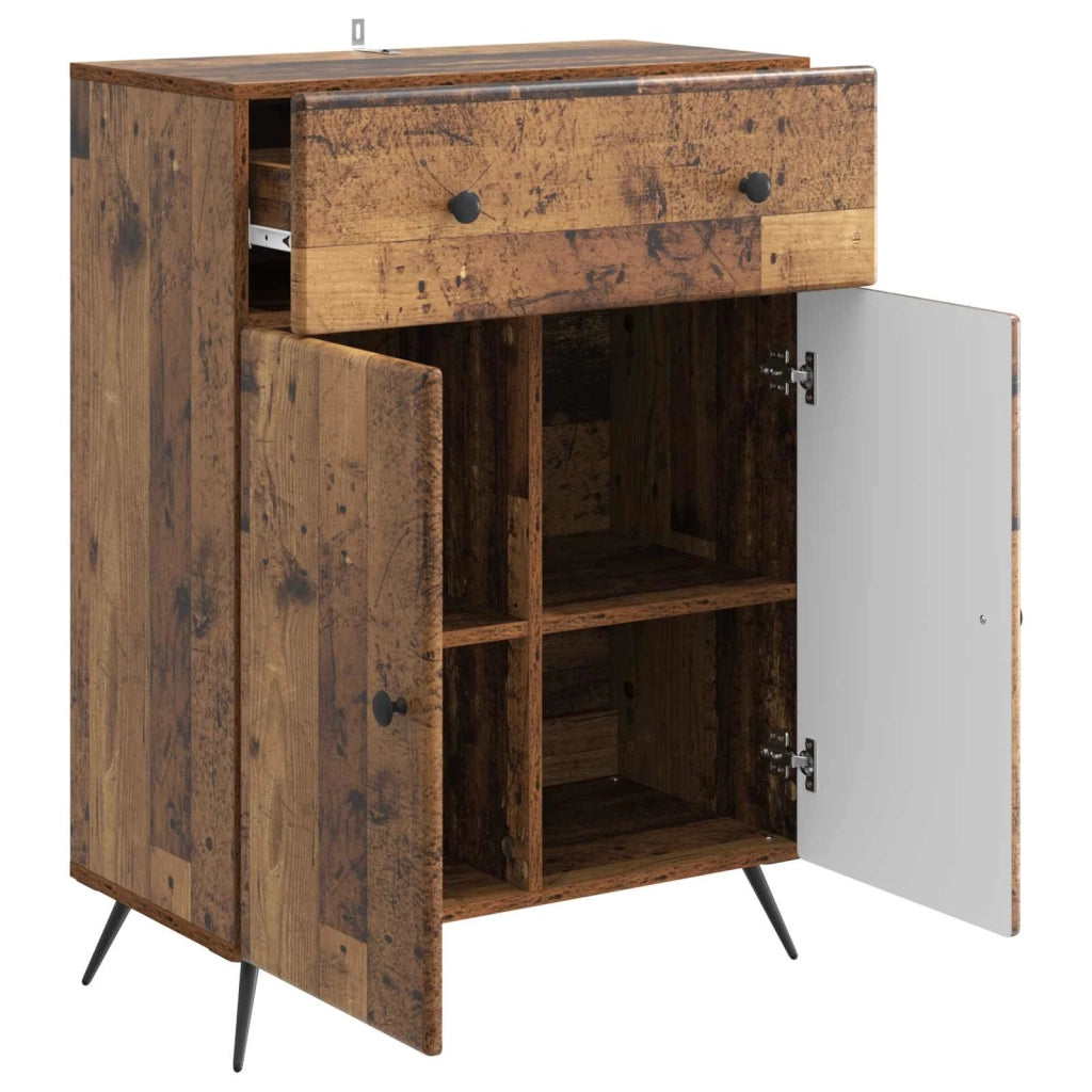 Credenza Legno antico 66 x 34,5 x 90 cm Legno ingegnerizzato