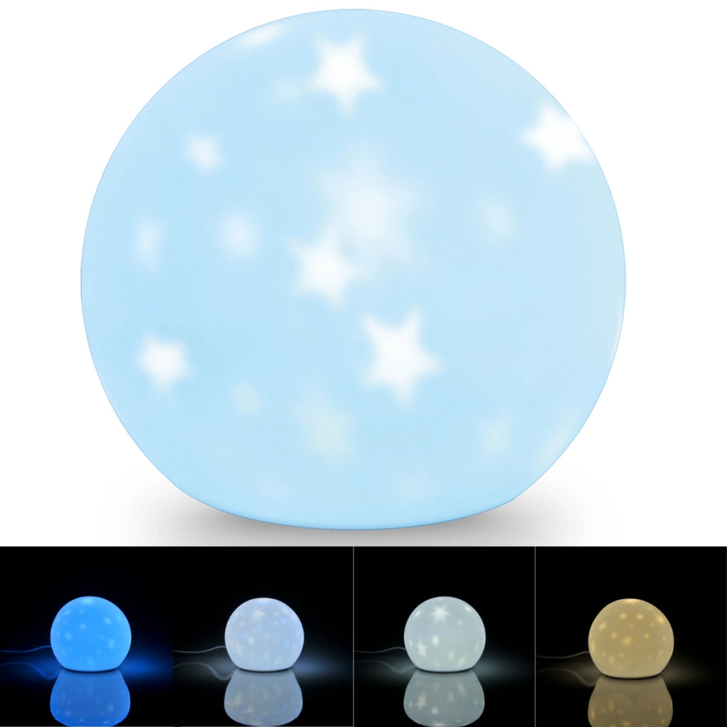 Lampada LED da tavolo Moon silicone USB Polux 312983