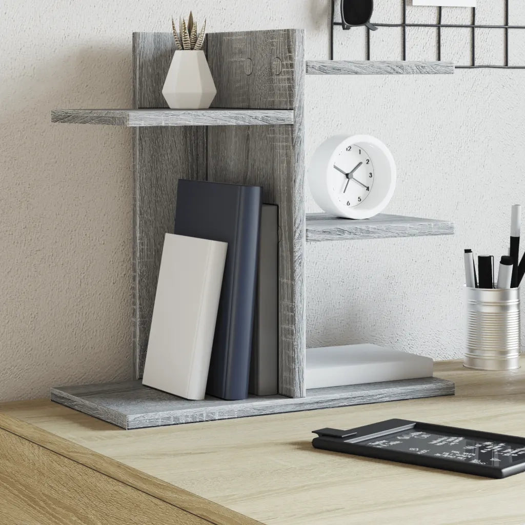 Organizer Scrivania Grigio Sonoma 42x21,5x42 cm Multistrato CFW8216898