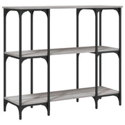 Tavolino Consolle | Tavolo d'Ingresso Grigio Sonoma 102x35x90 cm Legno Multistrato