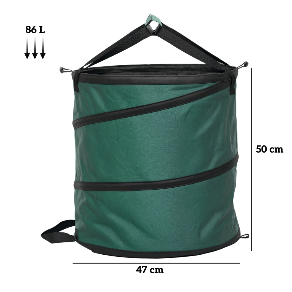Sacco per Giardino 4x86L ¨C Zephmum ¨C Verde 86L