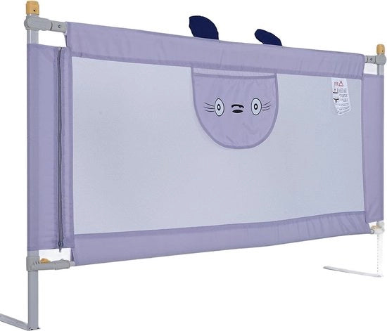 Valbeveiligingskinderbed con Regolazione di Altezza - Doppia Sicurezza per Bambini - Culla per Bambini - 15 M 18 M 20 M - Opzionale - 1,8m