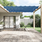 Paravento Verticale Blu 140x1200 cm in Tessuto Oxford 148464
