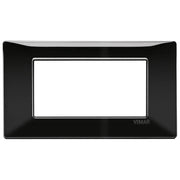 Vimar Plana placca 4 moduli colore nero 14654.05
